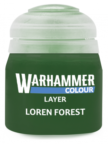 Warhammer Colour Layer Paint (Loren Forest) - zielony