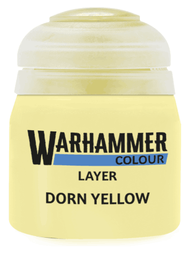 Warhammer Colour Layer Paint (Dorn Yellow) - żółty
