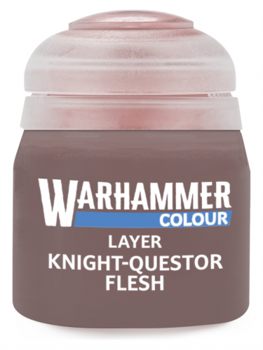 Warhammer Colour Layer Paint (Knight-Questor Flesh) - brązowy