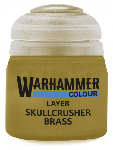 Warhammer Colour Layer Paint (Skullcrusher Brass) - miedziany