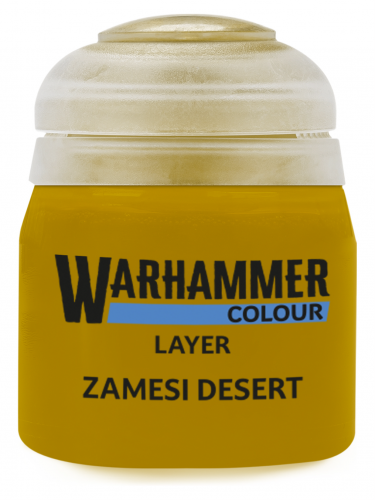 Warhammer Colour Layer Paint (Zamesi Desert) - żółty