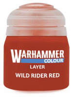Warhammer Colour Layer Paint (Wild Rider Red) - czerwony