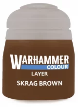 Warhammer Colour Layer Paint (Skrag Brown) - brązowy