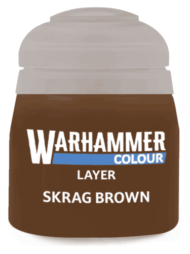 Warhammer Colour Layer Paint (Skrag Brown) - brązowy