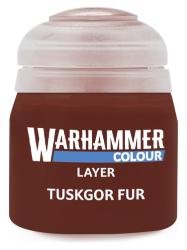Warhammer Colour Layer Paint (Tuskgor Fur) - brązowy