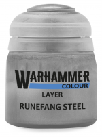 Warhammer Colour Layer Paint (Runefang Steel) - stalowy
