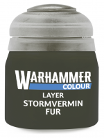 Warhammer Colour Layer Paint (Stormvermin Fur) - szary