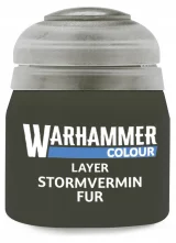Warhammer Colour Layer Paint (Stormvermin Fur) - szary