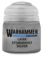 Warhammer Colour Layer Paint (Stormhost Silver) - srebrny