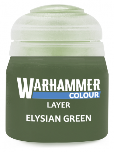 Warhammer Colour Layer Paint (Elysian Green) - zielony