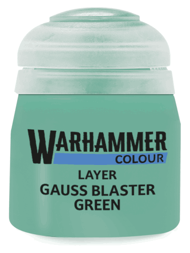 Warhammer Colour Layer Paint (Gauss Blaster Green) - zielony