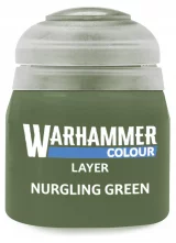 Warhammer Colour Layer Paint (Nurgling Green) - zielony