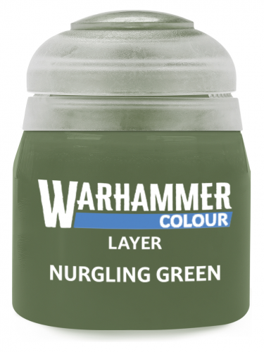 Warhammer Colour Layer Paint (Nurgling Green) - zielony