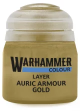 Warhammer Colour Layer Paint (Auric Armour Gold) - złoty