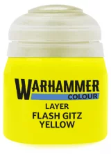 Warhammer Colour Layer Paint (Flash Gitz Yellow) - żółty