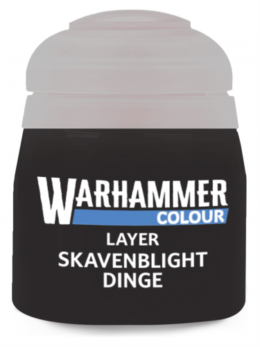Warhammer Colour Layer Paint (Skavenblight Dinge) - szary