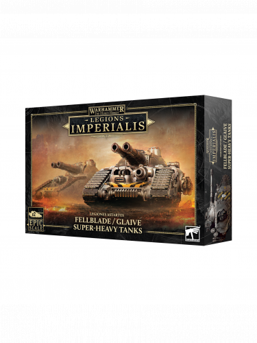 Warhammer: Horus Heresy - Legiones Astartes - Fellblade/Glaive Super-Heavy Tanks (2 figurki)