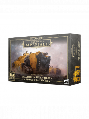 Warhammer: Horus Heresy - Legiones Astartes - Mastodon Super-Heavy Assault Transports (2 figurki)