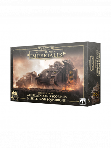 Warhammer: Horus Heresy - Legiones Astartes - Whirlwind and Scorpius Missile Tank Squadrons (8 figurek)