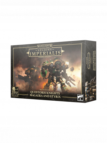Warhammer: Horus Heresy - Legions Imperialis - Questoris Knights Magaera and Styrix (4 figurki)