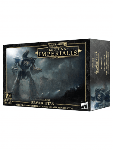 Warhammer: Horus Heresy - Legions Imperialis - Titan Legions - Reaver Titan with Graviton Obliterator and Volkite Annihilator
