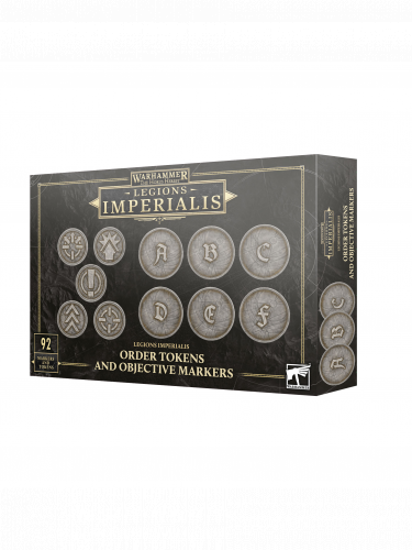 Warhammer: The Horus Heresy - Legions Imperialis: Order Tokens and Objective Markers (92 szt.)