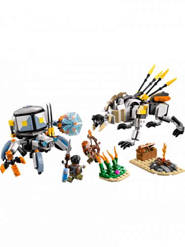 Lego Horizon: Forbidden West - Aloy a Varl vs. Shell-Walker a Sawtooth