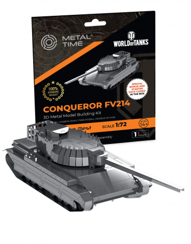 Zestaw konstrukcyjny World of Tanks - Conqueror FV214 (metal)