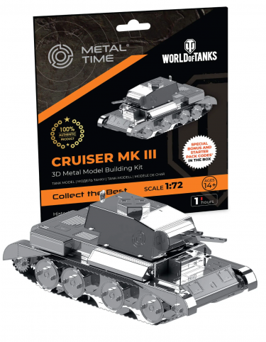 Zestaw konstrukcyjny World of Tanks - Cruiser Mk III (metal)