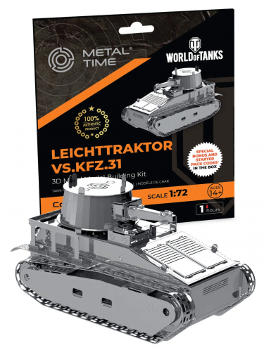 Zestaw konstrukcyjny World of Tanks - Leichttraktor Vs.Kfz.31 (metal)