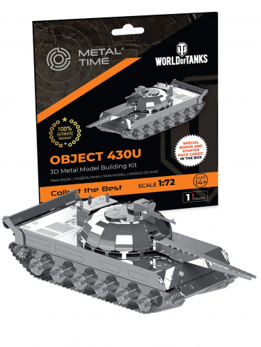 Zestaw konstrukcyjny World of Tanks - Object 430 (metal)