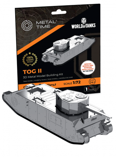 Zestaw konstrukcyjny World of Tanks - TOG2 (metal)