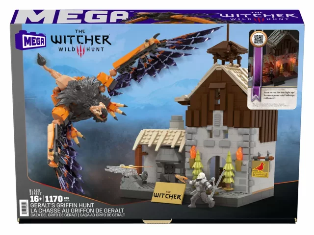 Stavebnice Wiedźmin - Geralt's Griffin Hunt (Mega Construx)