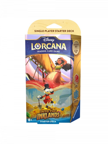 Gra karciana Lorcana: Into the Inklands - Ruby / Sapphire Starter Deck