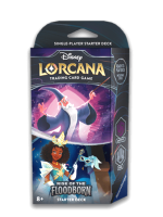 Gra karciana Lorcana: Rise of the Floodborn - Amethyst / Steel Starter Deck