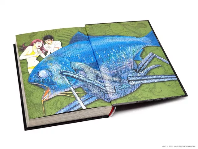 Manga Junji Ito - Gyo (2-in-1 Deluxe Edition) - Książka