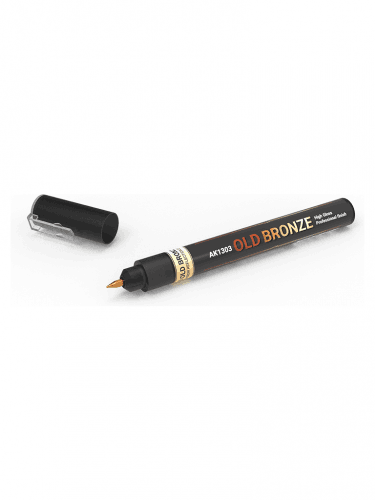 Marker AK - Old bronze metallic liquid marker (stary bronz)