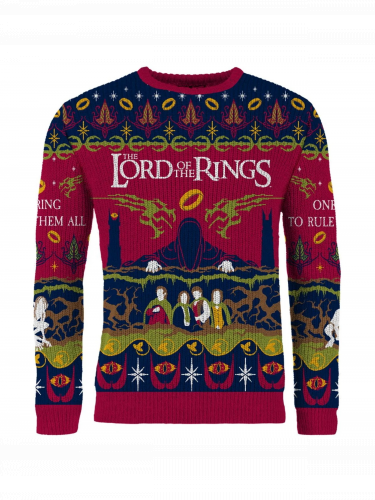 Świąteczny sweter Lord Of The Rings - One Sweater To Rule Them All
