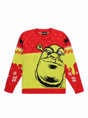 Sweter Shrek - Christmas Jumper