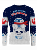 Świąteczny sweter Star Wars - R2-D2 Christmas Jumper