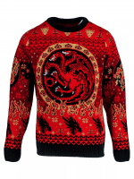 Świąteczny sweter Game of Thrones - Targaryen Logo Jumper
