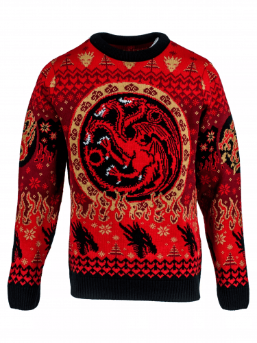 Świąteczny sweter Game of Thrones - Targaryen Logo Jumper