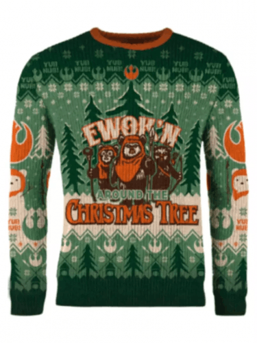 Świąteczny sweter Star Wars - Ewokin' Christmas Jumper