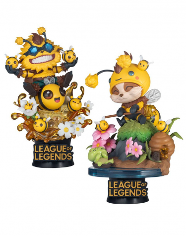 Figurka League of Legends - Beemo & BZZZiggs Diorama (D-Stage)