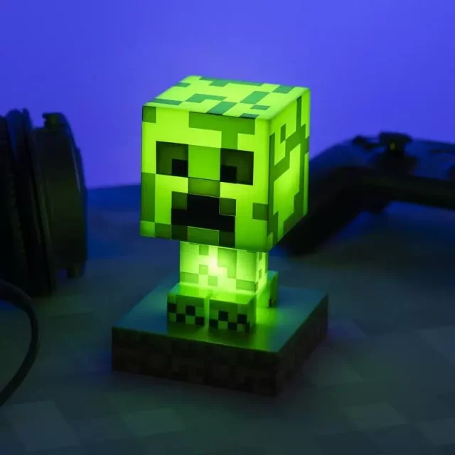 Lampka Minecraft - Creeper Icon Light
