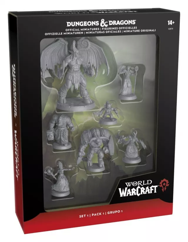 Zestaw figurek Dungeons & Dragons x World of Warcraft (set 1) - Miniatury
