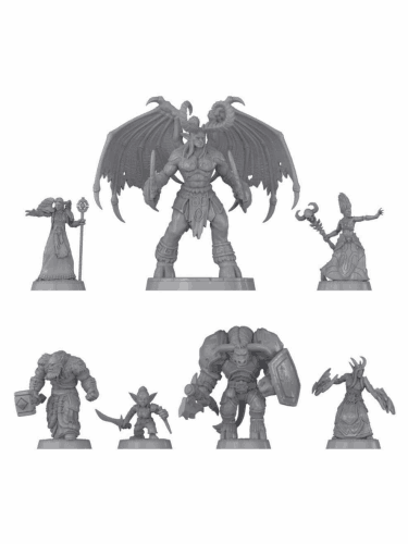 Zestaw figurek Dungeons & Dragons x World of Warcraft (set 1)