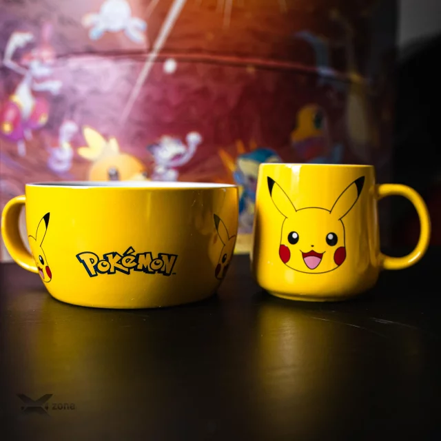 Snídaňový set Pokémon - Pikachu