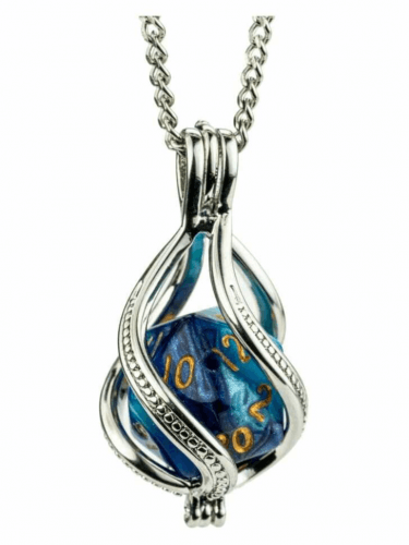 Naszyjnik FanRoll - Caged Dice D20 (Lair Wear)