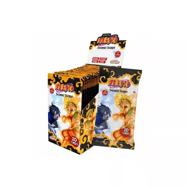 Gra karciana Naruto Mythos TCG - Shinobi Shiren Booster Box (1st Edition) (24 boostery) - Kolekcjonerska gra karciana TCG